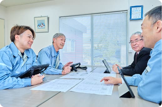 仕事風景の写真